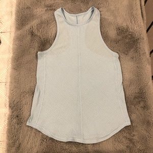 Light Blue Lululemon Racerback Tank